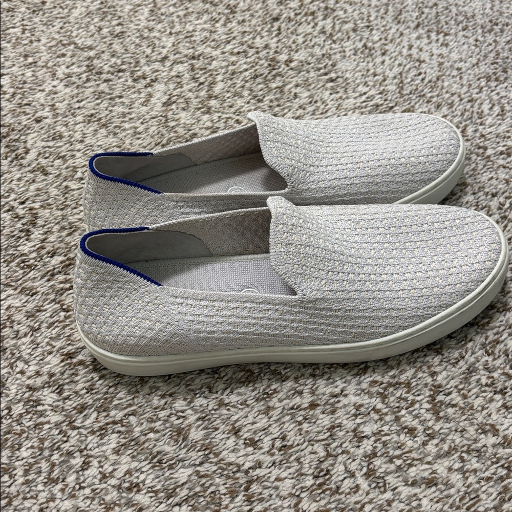 Rothy's Salt Honeycomb The Original Slip On Sneakers 8.5 - Picture 2 of 9